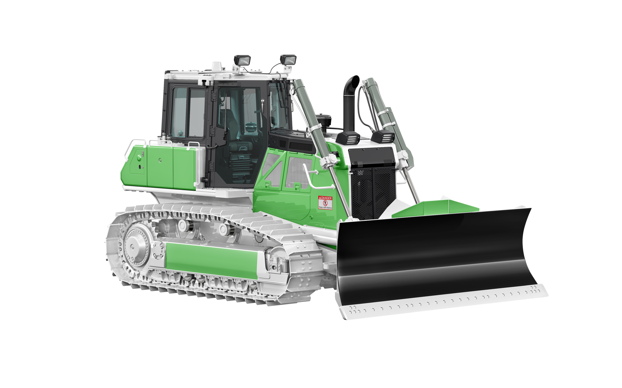 Kid's Excavator - Green